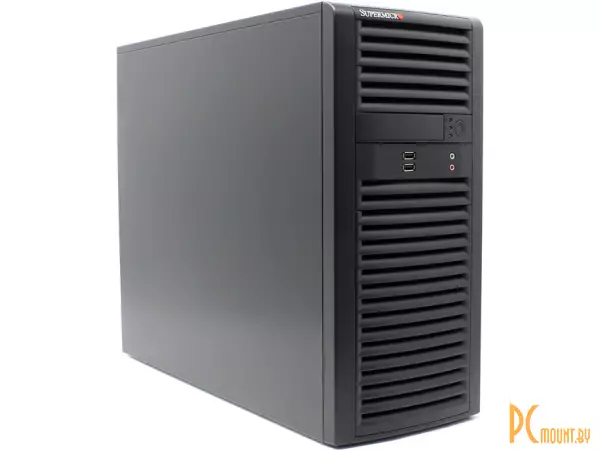 Supermicro CSE-732D2-500B Mid-Tower Server Chassis 4x 3.5 500W Black